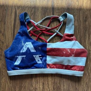 Born Primitive American Flag / USA Sports Bra Size Extra Small (XS)